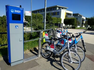 Fahrradleihstation von RegioRad